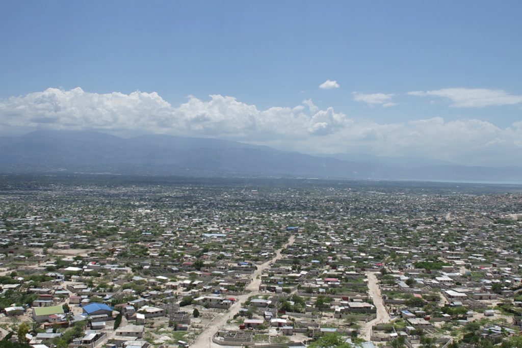 Canaan, the slum created after the earthquake
